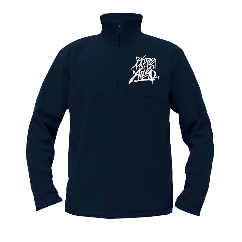 StyleIstAlles - ZIP NECK FLEECE STICK LOGO