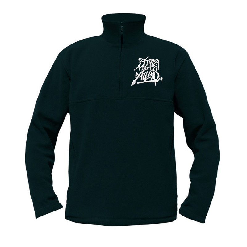 StyleIstAlles -  ZIP NECK FLEECE STICK LOGO