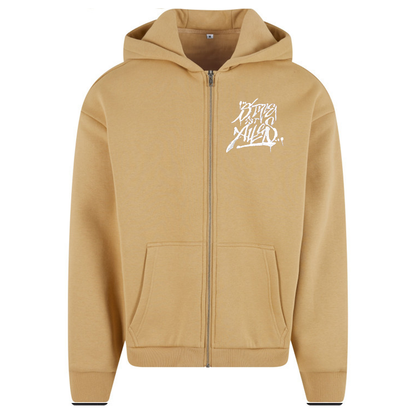 StyleIstAlles - FLUFFY ZIP HOODY STICK LOGO